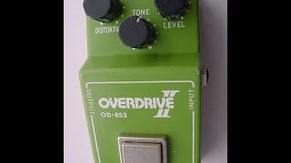 Ibanez Overdrive 2 OD855 mod Msm Workshop [upl. by Farron]