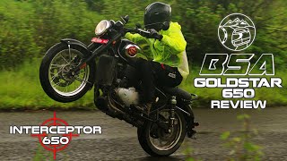 2024 BSA Gold Star 650 Review  Sagar Sheldekar Official  Gunning for the RE Interceptor 650 [upl. by Publus]