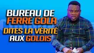 Marc Tabu Dénonce Bureau de Ferre Gola dites la vérité aux Golois [upl. by Bronny596]