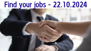 Jobs in Madurai 22102024 [upl. by Suedama653]