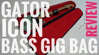 오 20만원대 긱백은 이게 갑인듯 Gator Icon Bass Gig Bag 게이터 케이스 [upl. by Eamanna]