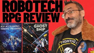 Review Palladium Robotech RPG Adventures  RDF Accelerated Training Program amp Ghost Ship [upl. by Rosalind]