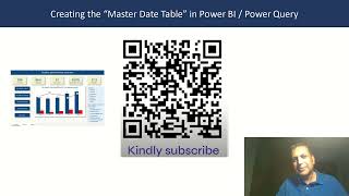 Creating quotMaster Date Tablesquot in Power BI using Power Query [upl. by Meg107]