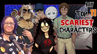 My Top 11 SCARIEST Visual Novel Characters [upl. by Enialedam]