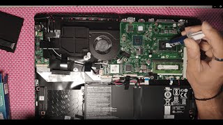 Acer NITRO 5  Replace Thermal Paste Clean Inside a Gaming Laptop [upl. by Froehlich140]