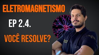 EP24  Eletromagnetismo  Hayt  8 ed  Distribuição de cargas  Exercício Resolvido [upl. by Mettah]