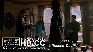 Castle 6x04 quotNumber One Fanquot Beckett Back in Crime Scene w Lanie Eposito amp Ryan HDCC [upl. by Mook]