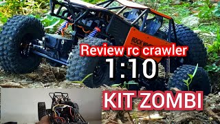 REVIEW amp TEST  rc crawler 110 full propo basic qd [upl. by Fidelia]