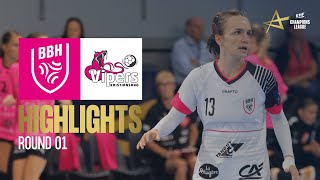 Brest Bretagne Handball 🆚 Vipers Kristiansand  Round 1  EHF Champions League Women 202425 [upl. by Fortier]