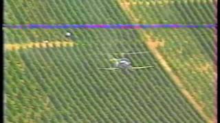 reportage fr3 traitement par helicoptere en champagne 1987 [upl. by Prestige]