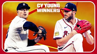 2024 Cy Young Award winners REVEALED Hear from Tarik Skubal ON HIS BIRTHDAY and Chris Sale [upl. by Nabru]