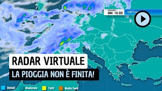 Radar Virtuale pioggia anche nei prossimi giorni [upl. by Ennazus]