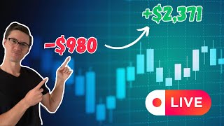 LIVE TRADING How I Saved a MASSIVE Loss as a Day Trader [upl. by Neall]