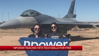 NPower teaches veterans tech skills for free [upl. by Sivart95]