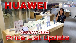 HUAWEI Price List Update October 2023 Huawei Nova Y71  Nova 11 series  Mate Pad series  MateBook [upl. by Niatsirt703]