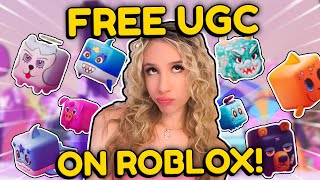 JOIN to CLAIM FREE ROBLOX UGC ITEMS [upl. by Ilhsa]