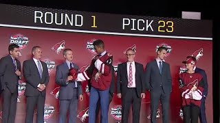 Coyotes take shutdown DMan PierreOlivier Joseph at No23 [upl. by Lamar]