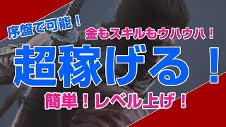 【SEKIRO 隻狼】1周目序盤から使える稼ぎ場所【稼ぎ場所】 [upl. by Borgeson377]