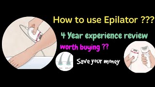 Epilator hair removal skincare gadget  life changer Gadget  Every girl must have [upl. by Thessa465]