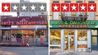 I Ranked NYCs Most Famous Restaurants from WORST to BEST [upl. by Adnoluy]