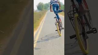 cycle wheeling training cycle stuntcycle wheeling stunt trainingsubscribe channel King boys 47 [upl. by Berck]