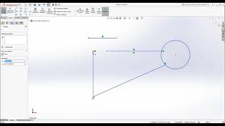 Curso de Solidworks para iniciantes  Estender entidades no esboço [upl. by Kreis]