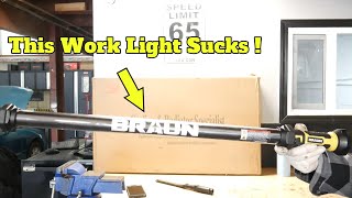 Braun 845 Lumen Led Underhood Work Light Review [upl. by Gilbert936]