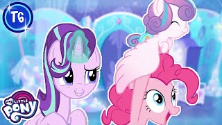 My Little Pony en español La Magia de la Amistad  T6 EP1 La Cristalización  Primera Parte  MLP [upl. by Hayarahs]