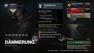 Destiny 248 Die Korrumpierte auf 1560 Legende 100K 🤔  Dämmerung 140621062022🤩 HDPS4 [upl. by Llerahc7]