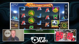 G3 Lets Play Ronaldinho Spins with Booming Games [upl. by Eendyc]