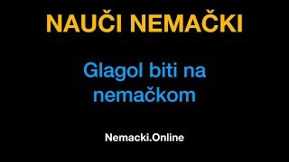 Nemački jezik 3  Glagol biti na nemačkom  NemackiOnline [upl. by Tuchman]