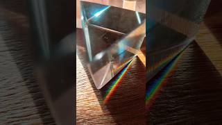 Light through Prism  Spectrum  prism rainbow science experiment [upl. by Allebara]