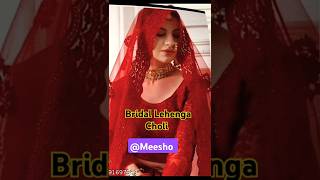 Lehenga Choli Design From Meesho shortsfeed Meesho [upl. by Genna]