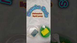 Dishwasher liquid pump 🧽kichen useful🍂youtube🌸meesho ytshorts🏵️shortvideo🌺unboxing [upl. by Benia]