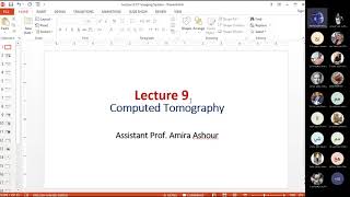 Lecture 8  Computed Tomography [upl. by Eedyak]