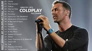 Coldplay Greatest Hits Full Album  Best Songs Of Coldplay HQ [upl. by Omiseno545]