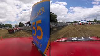 David Kettlewood Roof Split Matt Gardner Memorial Heat Demolition Derby Schaghticoke Fair 9224 [upl. by Viola]