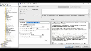 How To Synchronize Time Between Domain And Client Computers Using Group Policy Windows Server 2022 [upl. by Enidan]