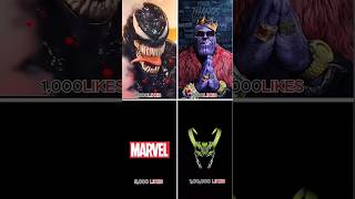 Who is favourite 🥰😍😘venom thanos marvel loki shortvideo shorts [upl. by Glory821]