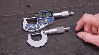 I review a cheap digital micrometer from Banggood  is it any good [upl. by Lazes]