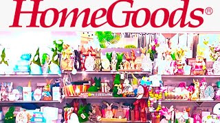 HOMEGOODS HAUL  HOMEGOODS EASTER 2022  EASTER DECORATIONS SHOPPING STORE WALK THROUGH  gnomes [upl. by Tarton608]