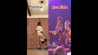 Practice VS Live Performance Tyla 🇿🇦🐅 [upl. by Ignazio]