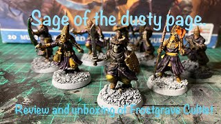 FROSTGRAVE  CULTISTS KIT from Northstar Miniatures REVIEW THOUGHTS and PAINTING [upl. by Ahsed514]