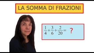 Somma di frazioni con denominatore diverso Esercizi risolti Spiegazione passo a passo [upl. by Gnes]