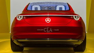 The Official Mercedes Benz CLA Concept [upl. by Trula]