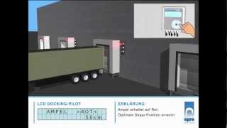 LKW oder Sattelzug sicher rückwärts an LadeRampe fahren  DOCKING PILOT [upl. by Dat]