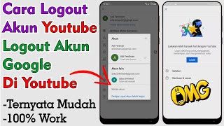 Cara Logout Akun Google Di Youtube  Cara Logout Akun Youtube [upl. by Vassell]