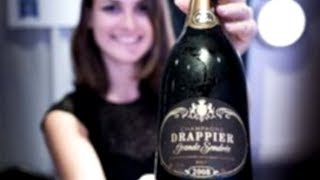 Grande Sendrée by Drappier Champagne  Prestige Wine Review [upl. by Eelreveb]