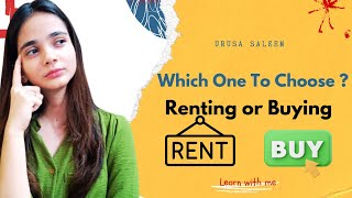 Is Renting A Better Option in 2024   Renting vs Buying a house 2024 edition  Urusa Saleem Hindi [upl. by Nofpets]