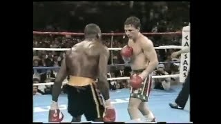 Roger Mayweather vs Vinny Pazienza Highlights [upl. by Yblocaj]